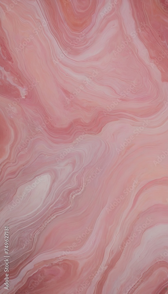Soft Pink Marbled Texture