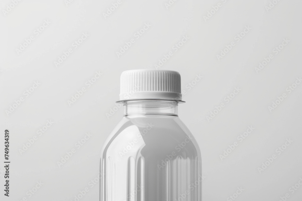 white plastic bottle isolated on white white plastic bottle isolated on white