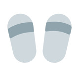 This is the Slipper icon from the Hotel icon collection with an Color style