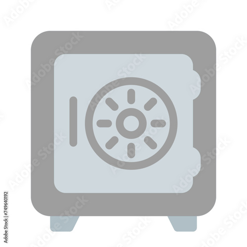 This is the Safe Box icon from the Hotel icon collection with an Color style