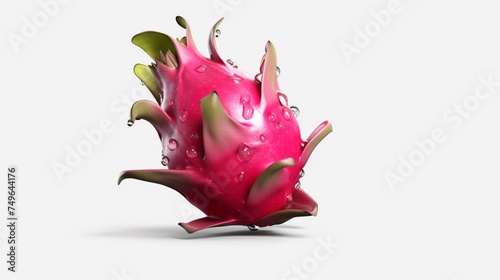 dragon fruit fruit icon isolated on transparentAi Generative
