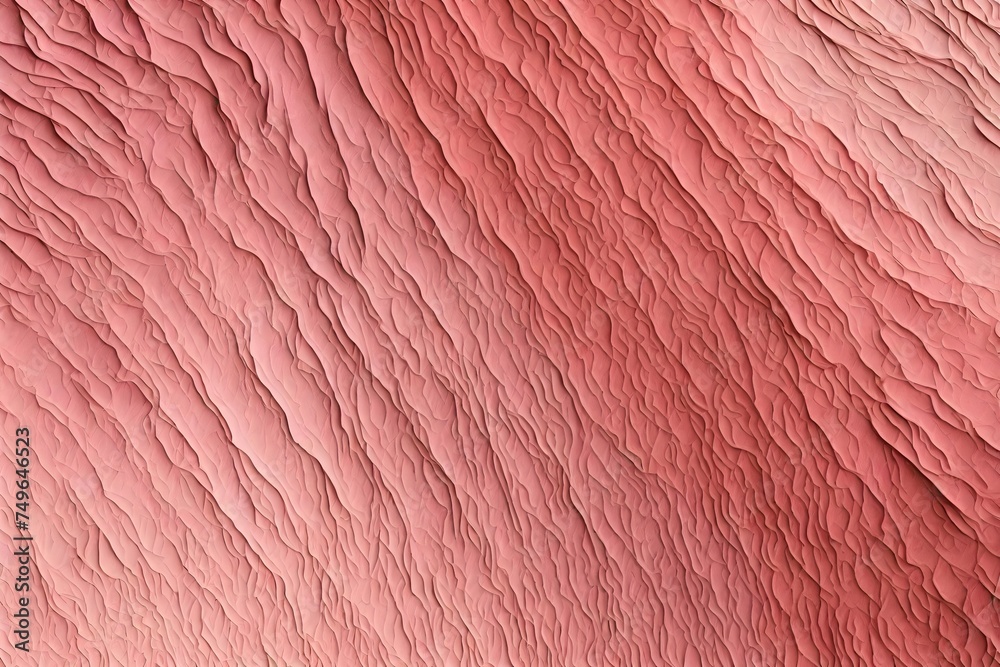 Fototapeta premium Hyperrealistic Close-Up of Pink Stucco Texture background