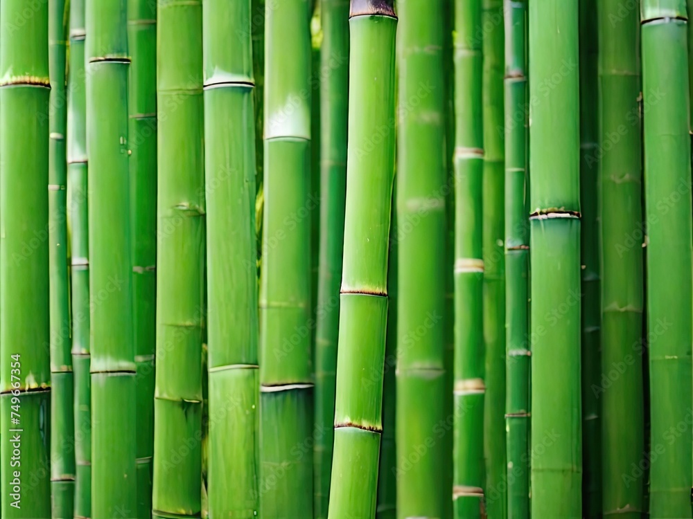 image of green bamboo texture, wallpaper on the wall, full screen. image of green bamboo texture, wallpaper on the wall, full screen.