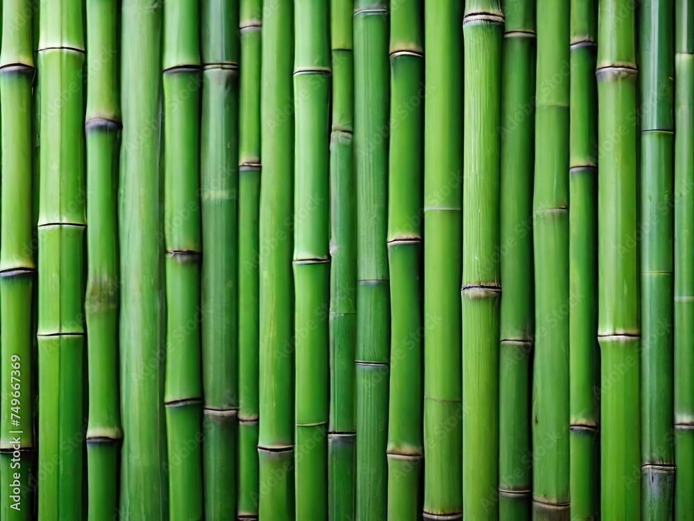 image of green bamboo texture, wallpaper on the wall, full screen. image of green bamboo texture, wallpaper on the wall, full screen.