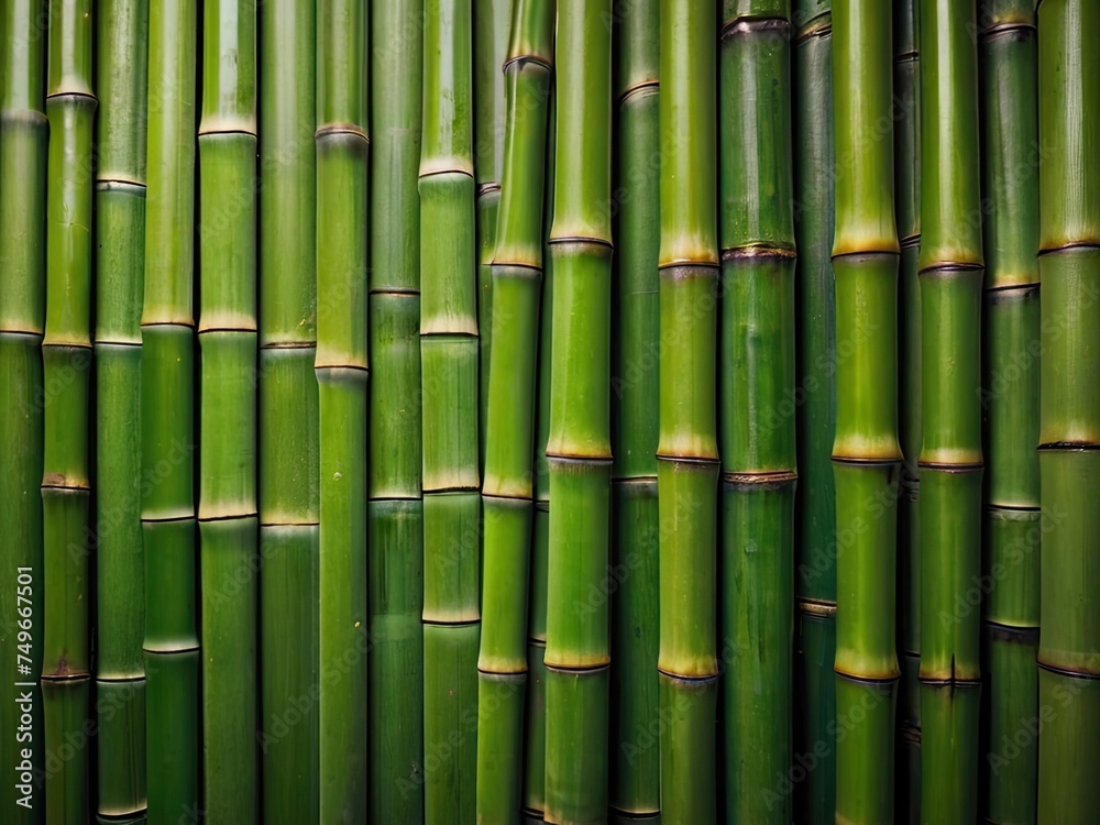 image of green bamboo texture, wallpaper on the wall, full screen. image of green bamboo texture, wallpaper on the wall, full screen.