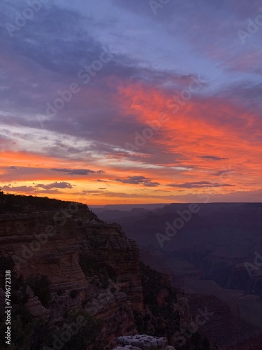 Sunset in Grand Canyon 