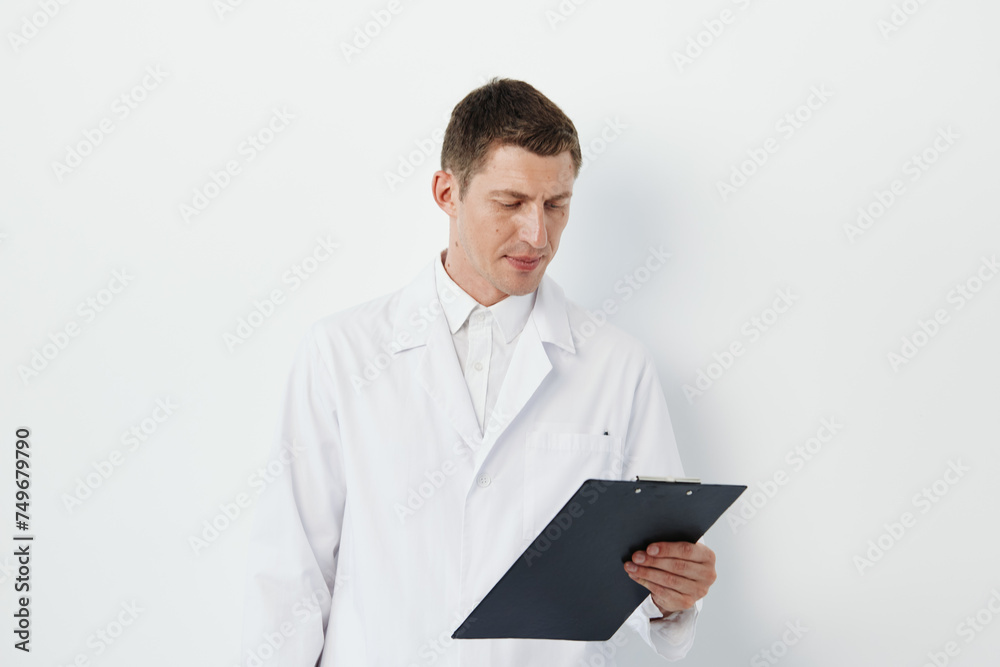 Man adult professional medic clinic doctor man medicine background health physician stethoscope person Man adult professional medic clinic doctor man medicine background health physician stethoscope person