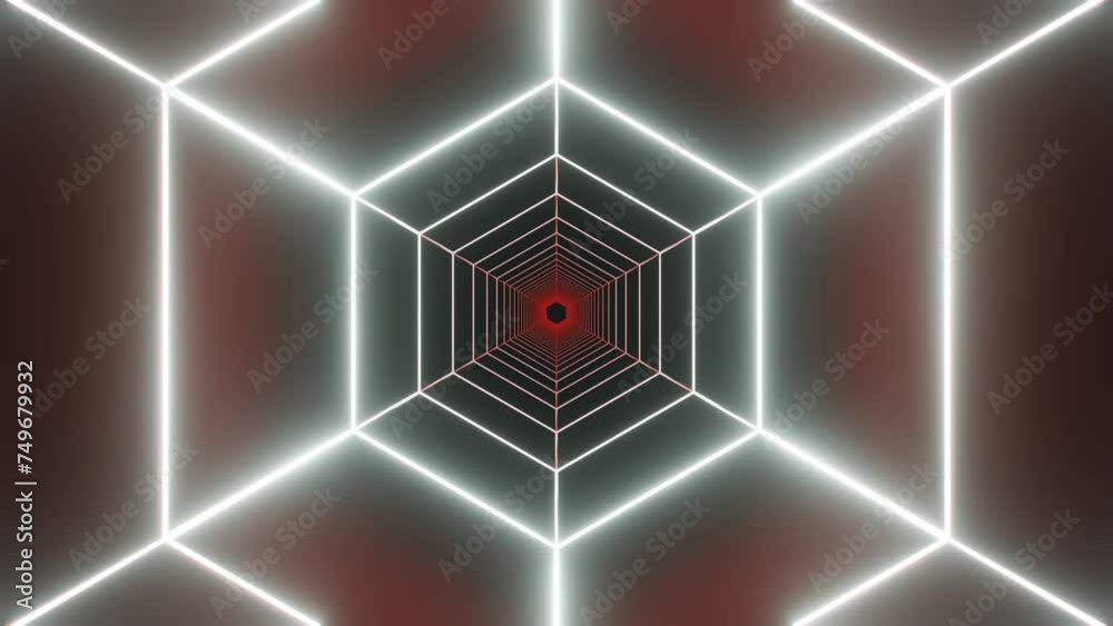 vj loop 3d tunnel dj background visual