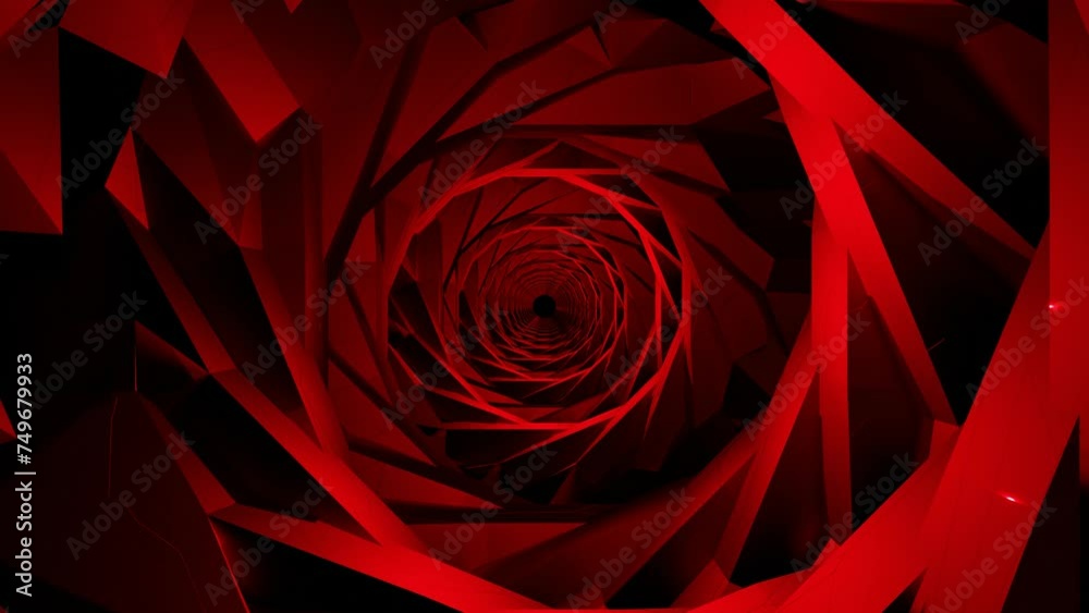 vj loop 3d tunnel dj background visual