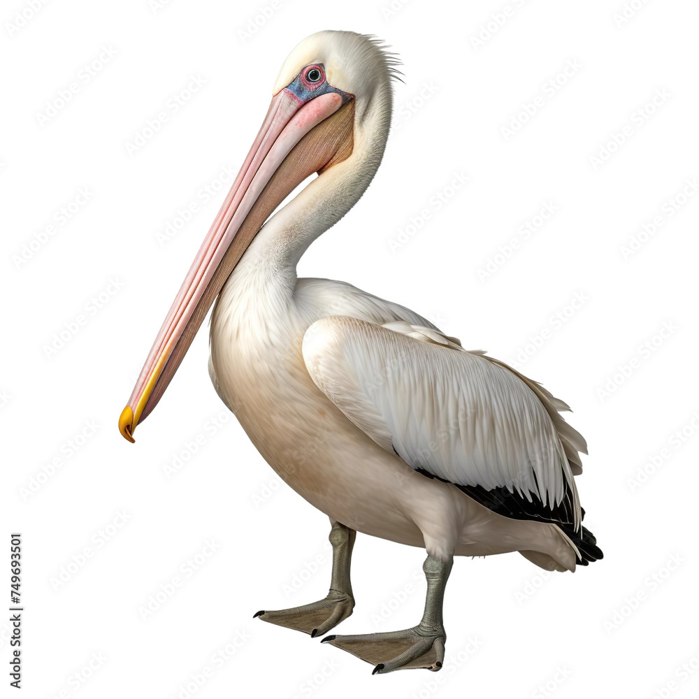 Beautiful Pelican isolated on transparent background Beautiful Pelican isolated on transparent background