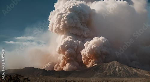 Fuming Fury II Volcanic Explosions in Time-Lapse photo