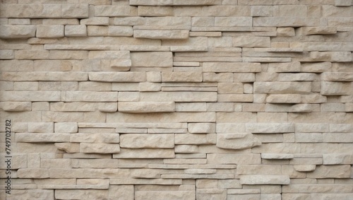 Weathered Sandstone Wall Texture. AI Generated 