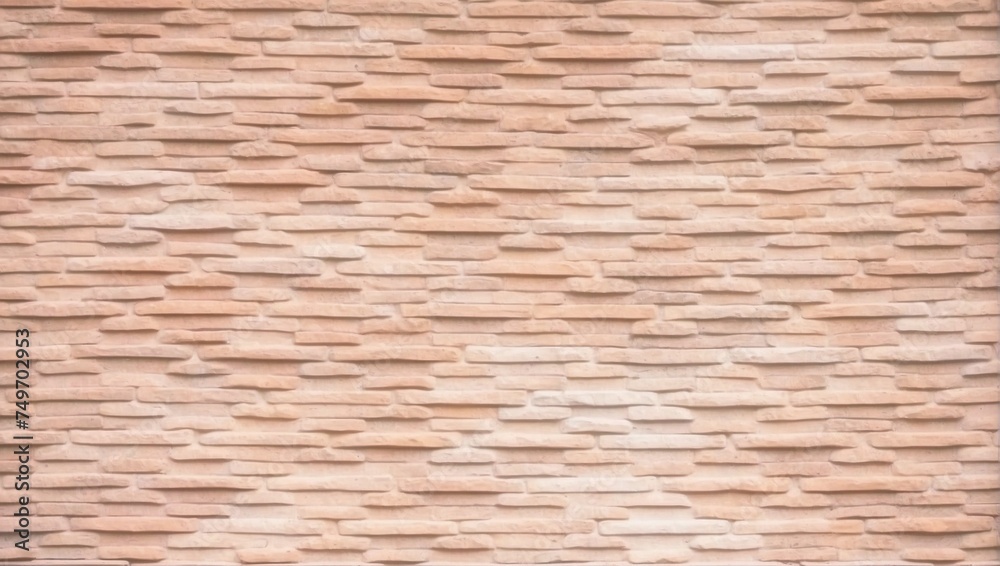 Textured Brick and Mortar Wall Texture. AI Generated 