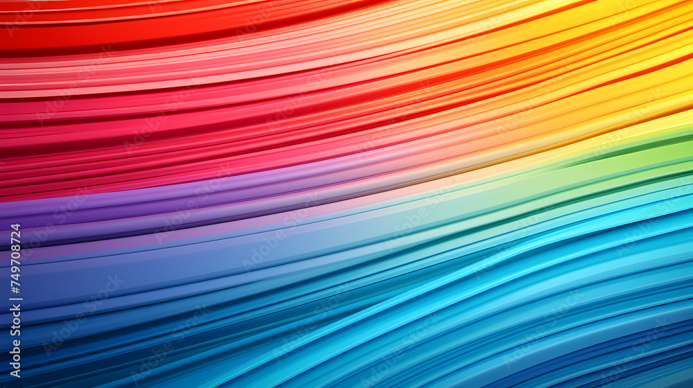 Empty rainbow colored striped background Empty rainbow colored striped background