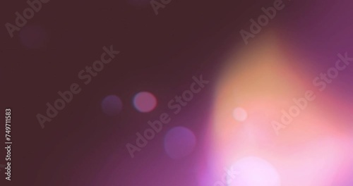 Lens Flare 4K Abstract Background, Light Leak, Transition, Glitter