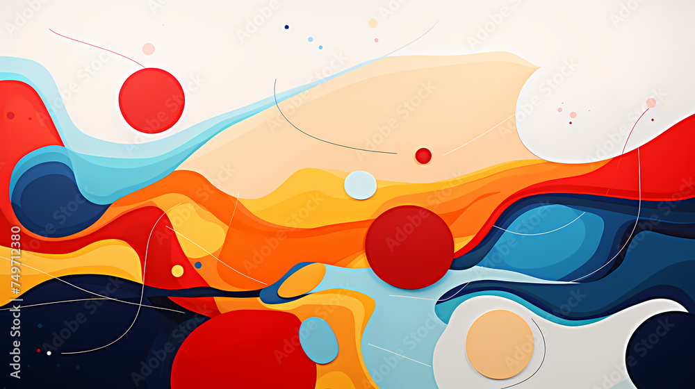 Obraz premium Abstract colorful pattern background seamless texture