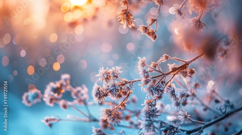 Beautiful capture the freshness and renewal of winter 