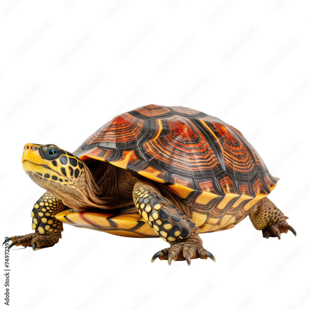 Fototapeta premium Turtle Isolated on transparent background