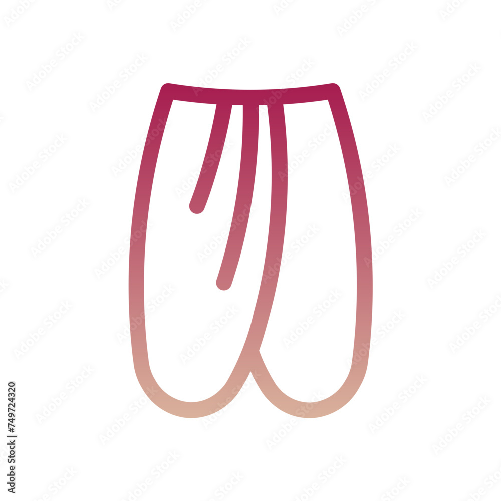 Sarong Skirt Gradient Linear Style Sarong Skirt Gradient Linear Style