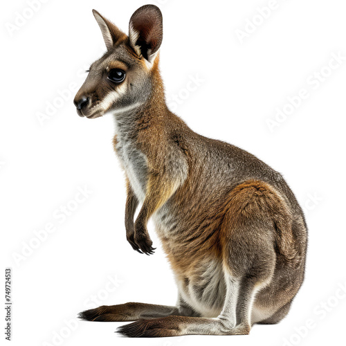 Wallaby Isolated on transparent background