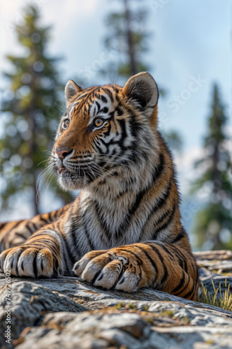 Siberian Tiger  Panthera tigris altaica