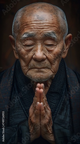 asian man praying © Eliab Acevedo