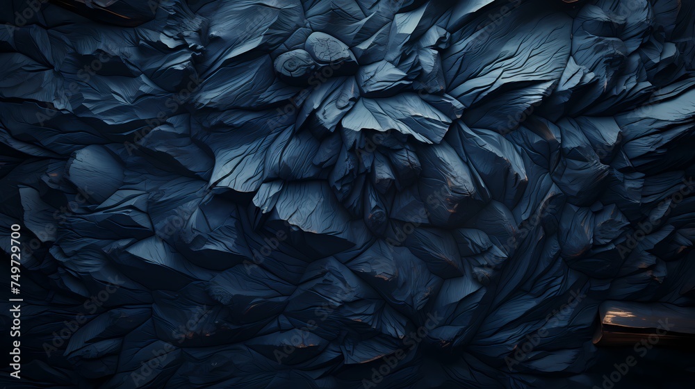 A rich navy blue solid color background A rich navy blue solid color background