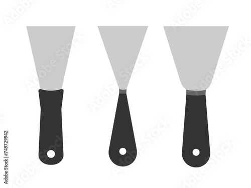 A SET OF SCRAPER VECTORS