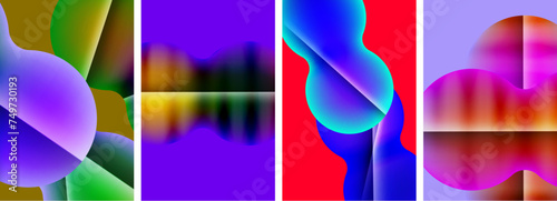 Abstract colors. Abstract backgrounds for wallpaper, business card, cover, poster, banner, brochure, header, website