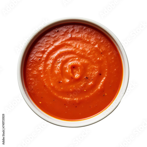 Tasty Tapatio Hot Sauce isolated on white background
 photo