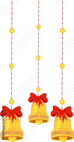Christmas Hanging Jingle Bells
