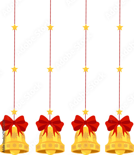 Christmas Hanging Jingle Bells