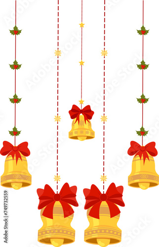 Christmas Hanging Jingle Bells