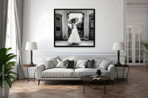 Timeless Elegance: A black and white photograph of a classic, timeless scene, evoking a sense of nostalgia and sophistication.

