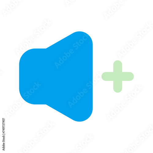 volume up Duo tone icon