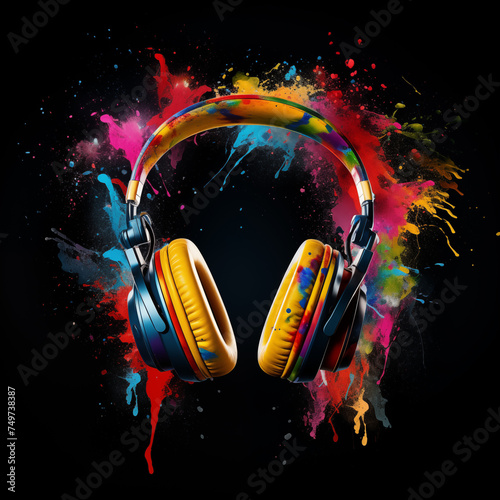 Colorful Headphones
