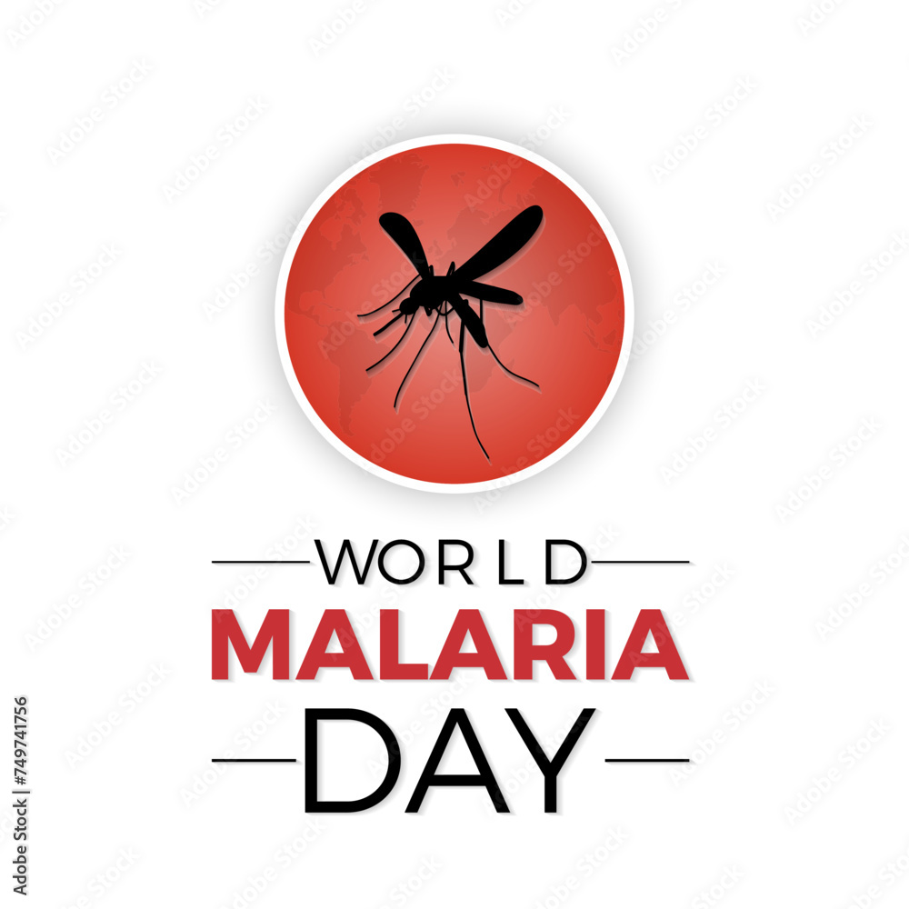 World Malaria Day Observed every year of April 25, Vector banner, flyer, poster and social medial template design. World Malaria Day Observed every year of April 25, Vector banner, flyer, poster and social medial template design.