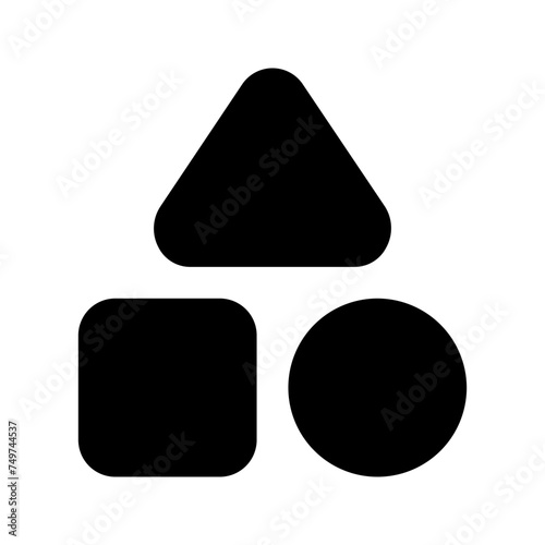 geometry glyph icon