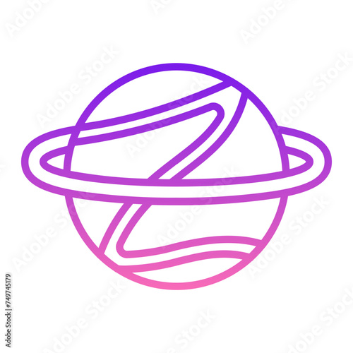 Uranus Gradient Linear Style