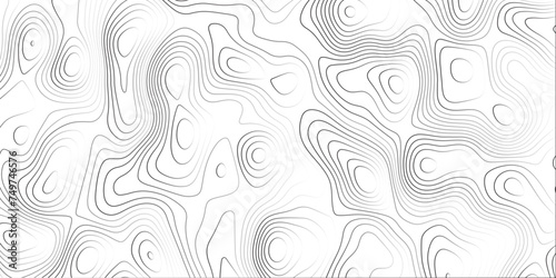 Natural printing illustrations of maps. Topographic Map in Contour Line Light Topographic Gery-white color background from Ocean toper Line topography map contour background, geographic grid. photo