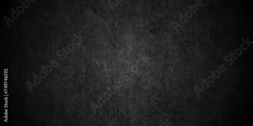 Black texture chalk board and black board background. stone concrete texture grunge backdrop background anthracite panorama. Panorama dark grey black slate background or texture