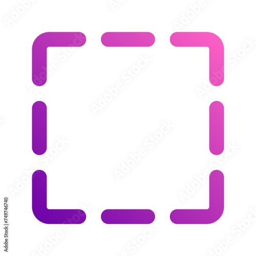 selection gradient icon