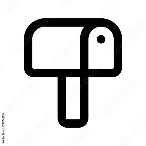 mailbox line icon