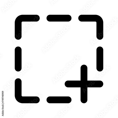 screenshot line icon