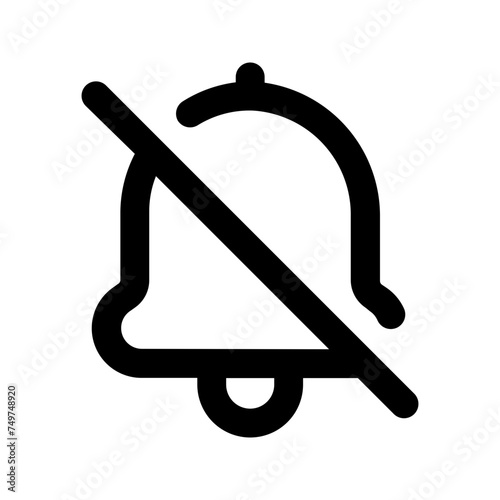silent line icon