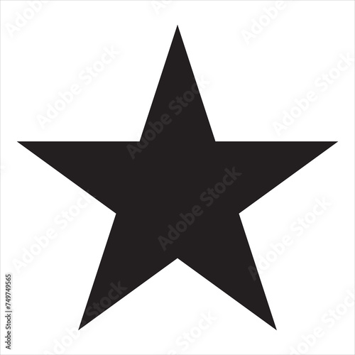 star. star vector. star icon.
