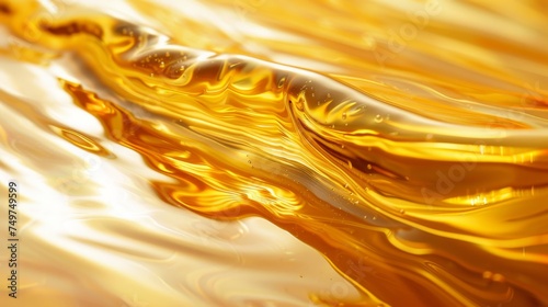 A macro shot capturing the ...
