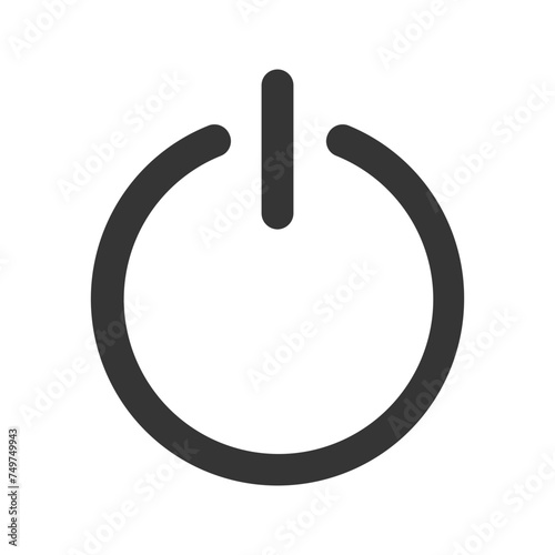 power outline color icon