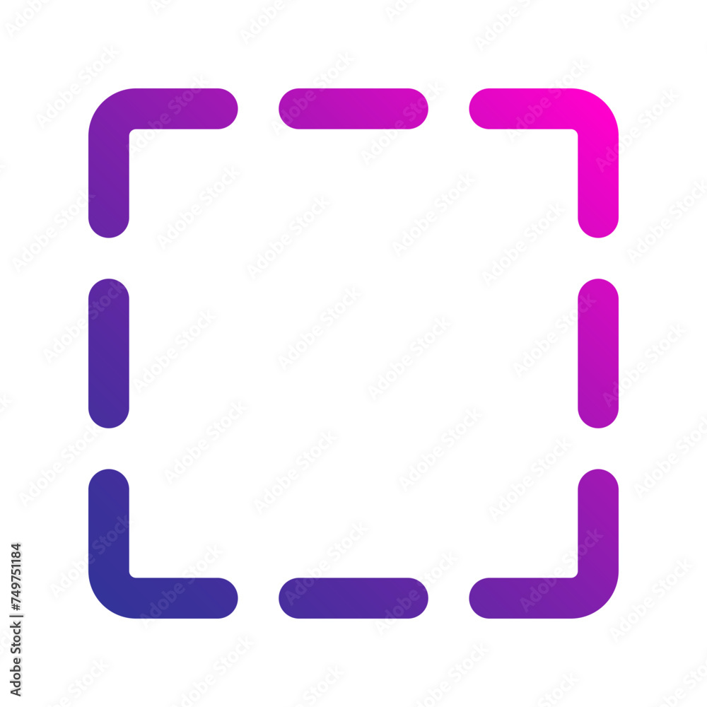 selection gradient icon selection gradient icon
