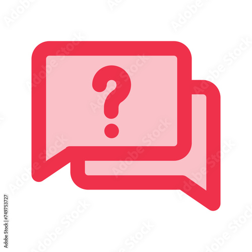 faq outline fill icon